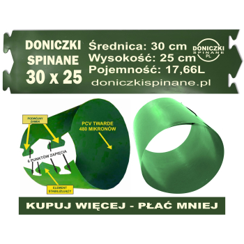 DONICZKI SPINANE 30X25 (śred. 30cm x wysok. 25 cm)